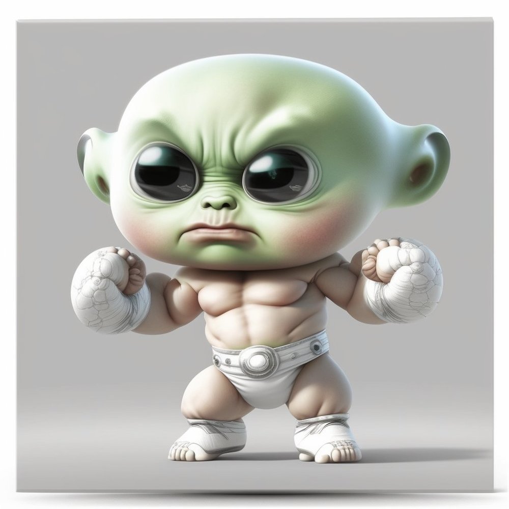 Angry Baby Alien - Picture 2 of 2